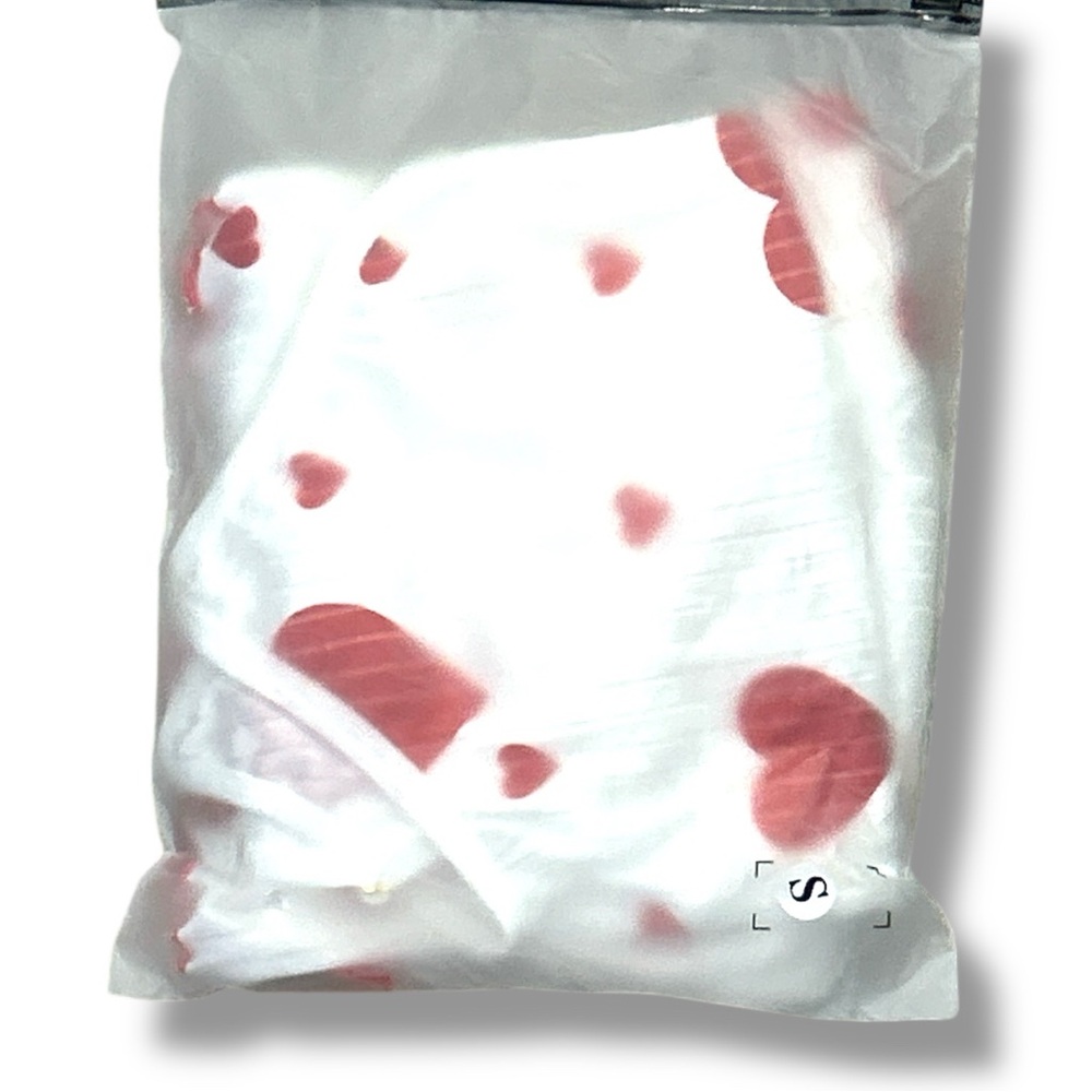 Women’s Sweetheart Crop  Casual Pajama Short Set Size Small - Picture 15 of 16